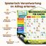 Edubini Belohnungstafel für Kinder - [100 Aufgaben + 350 Magnete] - Belohnungssystem für Verantwortung - Family Plan, Montessori Magnettafel, Wochenplaner, Adhs Hilfsmittel - inkl. Tasche, Stift