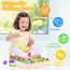 COOLJOY Spielzeug ab 2 Jahre, 3 in 1 Magnetische Angelspiel Motorikspielzeug, Spiele ab 2 3 Jahre, Montessori Spielzeug ab 2 3 Jahre, Holzspielzeug, Geschenke für Mädchen Junge,Ostern Geschenke Kinder