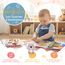 zoula kidz® Busy Board deutsch Montessori Spielzeug Ab 3 Jahre - Motorikspielzeug mit 6 interaktiven Spielseiten - Activity Board mit weichem Alpaka-Fell zum Ertasten - Busy Book für Reisen & Alltag