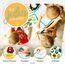 zoula kidz® Montessori Busy Board deutsch - Activity Board & Quiet Book mit 6 Seiten - sicheres & schadstofffreies Busy Book - ideales Kleinkind Spielzeug & Motorikspielzeug aus weichem Filz (Löwe)