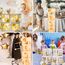 Balloon Box Babyparty Dekoration, 4 Lichterketten und 4Pcs Transparente Luftballon Boxen mit 33 Buchstaben(ONE+BABY+A-Z), 30 Partyballons für Jungen M?dchen Baby Shower, Geburtstag Party Hintergrund