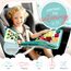 zoula kidz® Montessori Busy Board deutsch - Activity Board & Quiet Book mit 6 Seiten - sicheres & schadstofffreies Busy Book - ideales Kleinkind Spielzeug & Motorikspielzeug aus weichem Filz (Löwe)