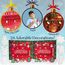 KreativeKraft Weihnachtsdeko Bastelset Kinder, Gips Figuren zum Bemalen, DIY Bastelsets für Kinder (24er-Set)