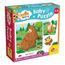 Lisciani - CAROTINA BABY - 6 Meerespuzzles - 4-teilige Puzzles - Bildungsspiel mit Meeresbewohnern - Spielerisches Lernen - Made in Italy - Für Kinder von 1 bis 4 Jahren