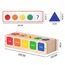 LZDMY Montessori Spielzeug ab 2 Jahr, Motorikspielzeug Baby Holzspielzeug ab 12 Monate mit Aufbewahrungsbox, Sortier Steckspielzeug mit 25 Blöcken Lernspielzeuge Ostern Geschenk