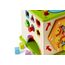 Hape Motorikwürfel „Kleine Tierchen“ - aus Holz, Multifunktions-Spielwürfel, Lernspielzeug aus Holz für Kleinkinder, fünfseitiges Busy Board, Montessori Spielzeug für Kinder ab 1 Jahr