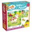 Lisciani - CAROTINA BABY - 6 Meerespuzzles - 4-teilige Puzzles - Bildungsspiel mit Meeresbewohnern - Spielerisches Lernen - Made in Italy - Für Kinder von 1 bis 4 Jahren