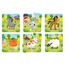 Lisciani - CAROTINA BABY - 6 Meerespuzzles - 4-teilige Puzzles - Bildungsspiel mit Meeresbewohnern - Spielerisches Lernen - Made in Italy - Für Kinder von 1 bis 4 Jahren