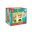 Hape Motorikwürfel „Kleine Tierchen“ - aus Holz, Multifunktions-Spielwürfel, Lernspielzeug aus Holz für Kleinkinder, fünfseitiges Busy Board, Montessori Spielzeug für Kinder ab 1 Jahr