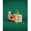Hape Motorikwürfel „Kleine Tierchen“ - aus Holz, Multifunktions-Spielwürfel, Lernspielzeug aus Holz für Kleinkinder, fünfseitiges Busy Board, Montessori Spielzeug für Kinder ab 1 Jahr