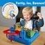 hahaland Spielzeug ab 3 Jahre, Auto Spielzeug Geschenke ab 2 3 Jahre Junge, Autorennbahn Abenteuer Auto Kinder Set, Feinmotorik, STEM, Montessori Spielzeug ab 2-5 Jahre Kindertag Geschenk (Groß)