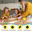 Kindermesser 16-teiliges Kinder Sicherheit Kochmesser Küchenmesser Set mit Gemüse Ausstechformen, Holzmesser, Schneidebrett etc. Montessori Spielzeug als Geburtstagsgeschenk für Kinder ab 3 Jahren