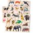 QUOKKA Spielzeug Puzzle ab 1 2 Jahre - 3 Set Montessori Holz Steckpuzzle für Kinder ab 3 4 - Realistischer Tiere Holzpuzzle ab 2 Jahre - Lernspielzeug für Mädchen and Jungen