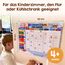 Belohnungstafel für Kinder - [100 Aufgaben + 350 Magnete] - Belohnungssystem für Verantwortung - Family Plan, Montessori Magnettafel, Wochenplaner, Adhs Hilfsmittel - inkl. Tasche, Stift (Safari)
