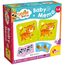 Lisciani - CAROTINA BABY - Baby Memo - Tiere - 24 Karten - Lernspiel für Kinder von 1 bis 4 Jahren - Pädagogisches Gesellschaftsspiel - Gedächtnis-und Denkspiel - Fördert Konzentration &Gedächtnis