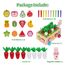 KMTJT Kinder Montessori Spielzeug ab 1 2 3 Jahr | 7-in-1 Holzspielzeug 2 Jahre | Steckspiel Sortierspiel Holzpuzzle Karottenernte | Lernspielzeug Geschenk für Mädchen Jungen Kinder Kleinkind