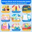 hahaland Mein erster Kindergartentag-Busy Board ab 1 Jahr, 10 Seiten Quiet Book, Vorschule Lernspielzeug ab 2 Jahre zur Eingewöhnung, Vorschulkinder Geschenk für Montessori Spielzeug ab 1 2 3 Jahre