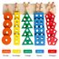 Joozmui Steckpuzzle Holz ab 1 Jahr, Holzspielzeug ab 1 2 Jahr Montessori Spielzeug ab 1 2 Jahr Motorikspielzeug ab 1-3 Jahr Baby Spielzeug 6 9 Monate Sortierspiel Kinderspielzeug