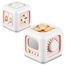 lerrbo Cubo de Actividades Rosa para Niños Pequeños Babyspielzeug für 1 Jahr altes Mädchen Geschenke, Montessori Spielzeug ab 1 Jahr, Reise sensorisches Spielzeug für Kleinkinder