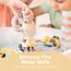 Inspire My Play – 3 x stapelbare Silikonschaufeln – Perfektes Zubehör für Sensory Play Tray – Zubehör für Tuff Tray – Spielzeug für Frühentwicklung – Montessori Lernspielzeug – Natur