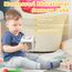 lerrbo Motorikwürfel Sensorisches Spielzeug für Kleinkind 1-3|Montessori Spielzeug ab 1 Jahr|Reisespielzeug für 12-18 Monate Baby|Beschäftigungswürfel Geburtstagsgeschenk Christmas für 1 Jahr alt