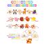 DealKits Fädelspiel ab 2 Jahren, Montessori Spielzeug Lernspiel Holzspielzeug, 42 Stück Holzperlen Fädelperlen zum Auffädeln, Geburtstagsgeschenk für 1-3 Kleinkinder, Adventskalender Füllung