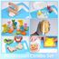 Kindermesser Set und Brotausstechformen-Set, Plätzchenausstecher für Kekse, Obst, Sandwiches und Gemüse, Kindermesser zum Schneiden