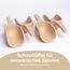 Inspire My Play – 4 x Silikonschaufeln – Perfektes Zubehör für Sensory Play Tray – Zubehör für Tuff Tray – Spielzeug für Frühentwicklung – Montessori Lernspielzeug – Natur