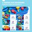 hahaland Spielzeug ab 2 Jahre, Auto Spielzeug Geschenke ab 2 3 Jahre Junge, Autorennbahn Abenteuer Auto Kinder Set, Feinmotorik, STEM, Montessori Spielzeug ab 3-5 Jahre Kindertag Geschenk (Mittel)