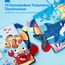 hahaland Baby Spielzeug ab 0 3 6 Monate Babybuch Stoffbuch,3D Meerestiere Thema Stoffbücher Fühlbuch Knisterbuch,Baby Bücher Babyspielzeug ab 0-6 Monate,Quiet Book Weihnachten Geschenk für Neugeborene