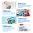 hahaland Baby Spielzeug ab 0 3 6 Monate Babybuch Stoffbuch,3D Meerestiere Thema Stoffbücher Fühlbuch Knisterbuch,Baby Bücher Babyspielzeug ab 0-6 Monate,Quiet Book Weihnachten Geschenk für Neugeborene