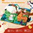 hahaland Baby Spielzeug ab 3 6 Monate Babybuch mit Bauernhof Thema, Sensorisches Stoffbuch, Interaktive Fühlbuch Knisterbuch Babyspielzeug ab 0-6 Monate,Quiet Book Weihnachten Geschenk für Neugeborene