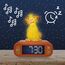 Lexibook, Disney Der König der Löwen, Simba Nachtlichtwecker, Klänge und Melodien, LCD-Bildschirm mit Hintergrundbeleuchtung, Beleuchtung, Schlummerfunktion, gelb/orange, RL800ANLXB