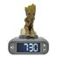 Lexibook, Marvel Guardians of the Galaxy, Groot Nachtlicht-Wecker, Töne und Melodien, hintergrundbeleuchteter LCD-Bildschirm, beleuchtet, Schlummerfunktion, grau/braun, RL800GGLXB