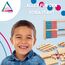 WISSNER® Aktiver Lern-Rechenschieber aus robustem RE-Wood®-Design für mehr Spaß in jeder Mathe-Rechenstunde - Spielend Rechnen Lernen bis 100-25 x 5 x 17cm - Rechenmaschine für Schulkinder
