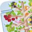 HABA Magnetspiel Obstgarten – Labyrinth mit Magnetstift und Kugeln, fördert Zählen und Farbzuordnung, Holzspielzeug ab 2 Jahren – 1306083001