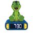Lexibook, Dinosaurier, Nachtlicht-Wecker, Sounds und Melodien, LCD-Hintergrundbeleuchtung, Leuchtanzeige, Schlummerfunktion, Blau/Grün, RL800DINO
