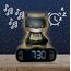 Lexibook - Wecker mit Nachtlicht Batman, Batman-Digitalwecker mit Nachtlicht Snooze, Uhr, leuchtendes Batman, Schwarz - RL800BATLXB