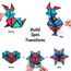 TOSY Magnet Pyramid Stone - 1 Würfel verwandelt Sich in 1 Milliarde Formen, 243 Magnete, Spinner-Zubehör, Zappel-/Puzzle-Spielzeug, Ostergeschenk für Kinder, 3er-Set