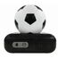 Lexibook - Schwarzer digitaler Fußball-Wecker mit Nachtlicht, Snooze-Funktion, Uhr, aufleuchtendem Fußball - RL800FOLXB