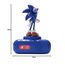Lexibook, Sonic The Hedgehog, Sonic Nachtlicht-Wecker, Klänge und Melodien, Hintergrundbeleuchtetes LCD-Display, Leuchtend, Snooze, Blau, RL800SN