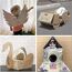 Makedo Discover | Werkzeugkasten aus recycelter Pappe im kleinen Werkzeugkasten (126 Teile) | STEM- und STEAM-Lernspielzeug für Zuhause und Schule