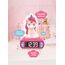 Lexibook - Wecker mit Nachtlicht Einhorn Einhorn-Digitalwecker für Kinder mit Nachtlicht und Snooze, Kinderuhr, leuchtendes Einhorn, rosa Farbe - RL800UNILXB