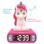 Lexibook - Wecker mit Nachtlicht Einhorn Einhorn-Digitalwecker für Kinder mit Nachtlicht und Snooze, Kinderuhr, leuchtendes Einhorn, rosa Farbe - RL800UNILXB