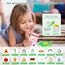 Sprechende Lernkarten Deutsch Lernspielzeug 384 Wörtern Sprechen Lernen Flash Karten Deutsch Lernspiele Sprachspiele Spielzeug ab 2 3 4 5 Jahre, Lernen Alphabet Zahlen Farben Tier Talking Flash Cards