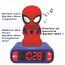 Lexibook, Spider-Man, Nachtwecker, Sounds und Melodien, LCD-Bildschirm mit Hintergrundbeleuchtung, Leuchtanzeige, Schlummerfunktion, Blau/Rot, RL800SP