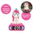 Lexibook, Einhorn, Nachtwecker, Sounds und Melodien, LCD-Hintergrundbeleuchtung, Leuchtanzeige, Schlummerfunktion, Pink, RL800UNI