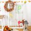 Papierdrachen Fensterbilder - 24 vorgestanzte Drachen zum Basteln für Kinder - Herbstbasteln mit Tonkarton und Transparentpapier - Set 2