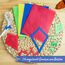 Papierdrachen Fensterbilder - 24 vorgestanzte Drachen zum Basteln für Kinder - Herbstbasteln mit Tonkarton und Transparentpapier - Set 2