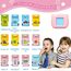 GUYUCOM Talking Flash Cards for 2,3,4 Years Old Kids, Speech Therapy Toys for Children, Autism Sensory Toddler Gifts with 112 Talking Flash Cards (Pink)